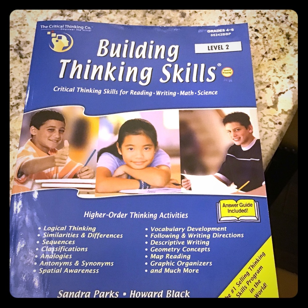 🐝🐝🐝SOLD🐝🐝🐝Building Thinking Skills